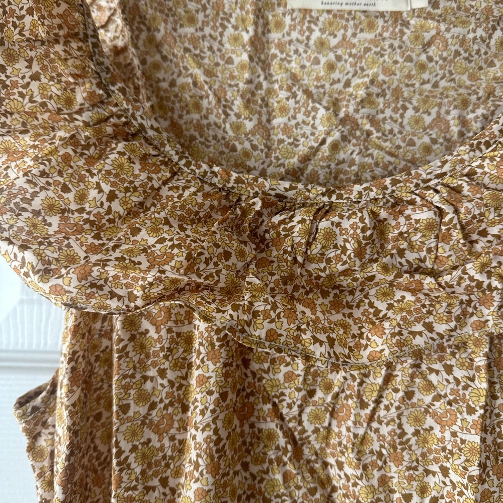 (Reserved for buyer) Christy Dawn Collette dress in Daffodil blooming - Picture 2 of 3